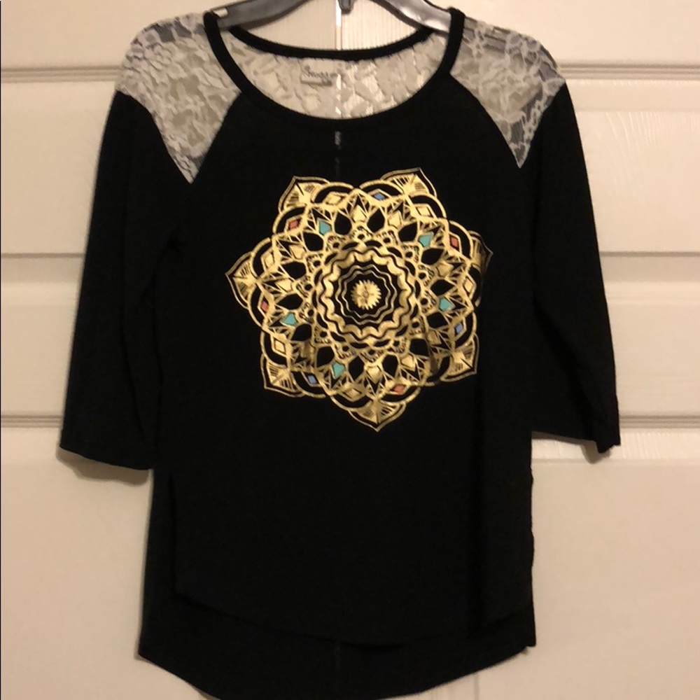 🚨LAST CHANCE 🚨 Mudd Girls Top 3/4 Sleeve 💓